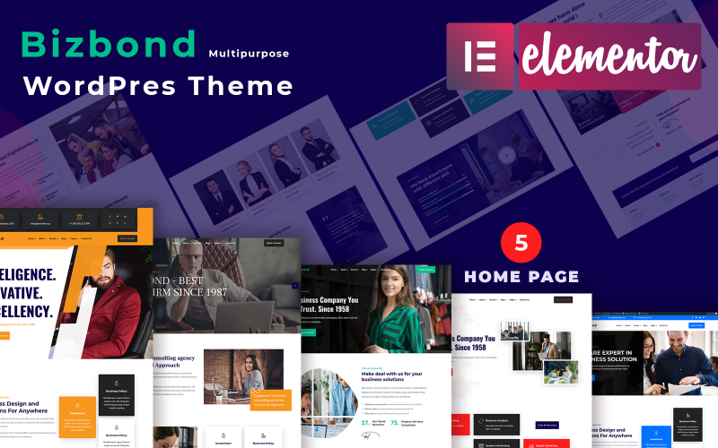 Bizbond – Best Multipurpose WordPress Theme